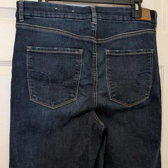 American Eagle next level stretch curvy hi-rise jegging size 14short - Picture 4 of 7